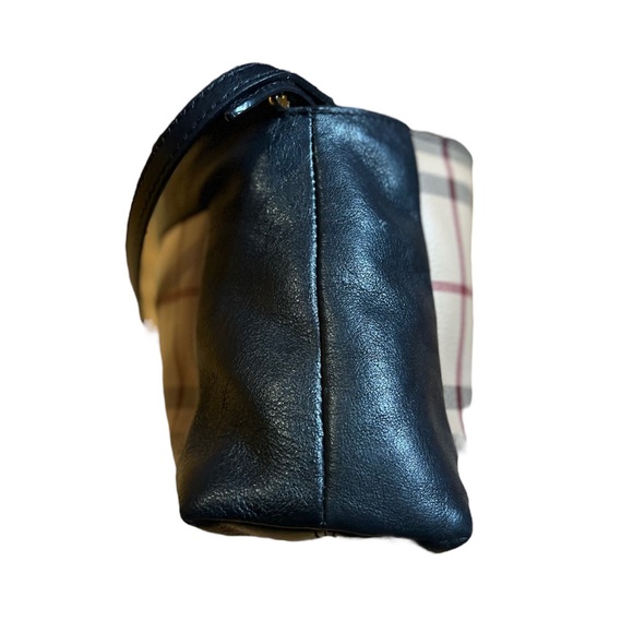 Burberry Small Hayamarket Check Clutch Bag - Detachable Strap - Black 39249901 - Picture 8 of 15